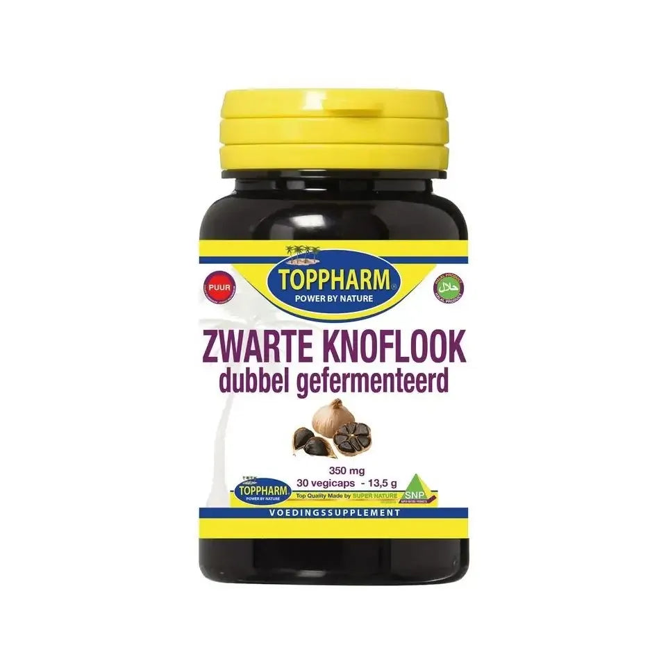 Toppharm Zwarte knoflook 350 mg 30 vcaps