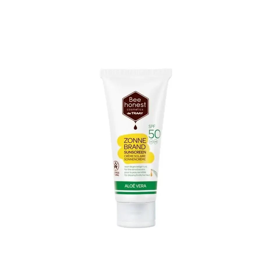Traay Bee Honest Zonnebrand aloe & honing SPF50 100 ml