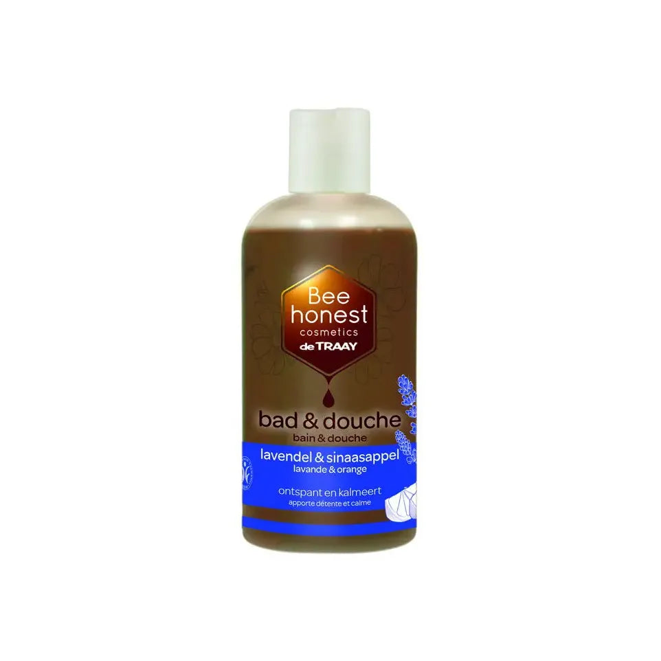 Traay Bee Honest Bad / douche lavendel / sinaasappel 250 ml