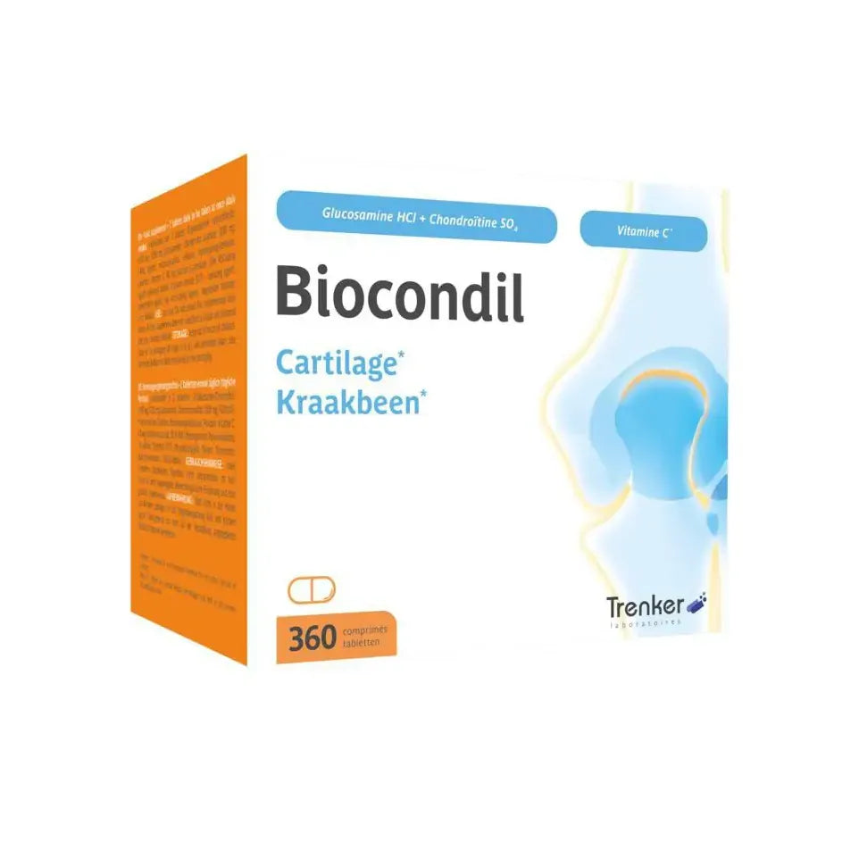 Trenker Biocondil chondroitine/glucosamine met vitamine C 360