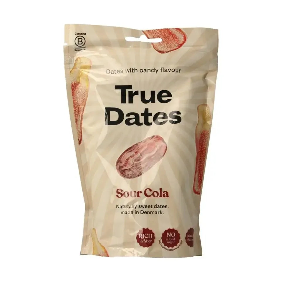 True Dates sour cola biologisch 100 gram