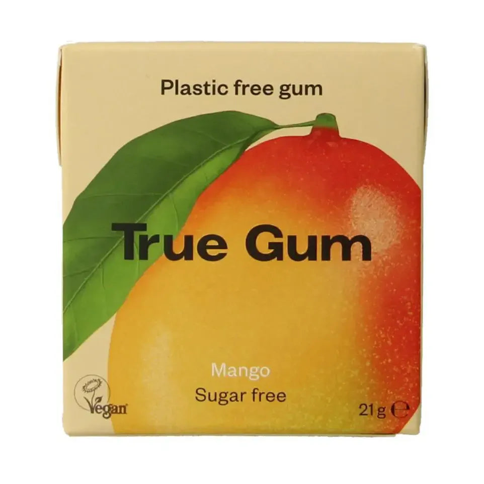 True Gum Mango suikervrij 21 gram