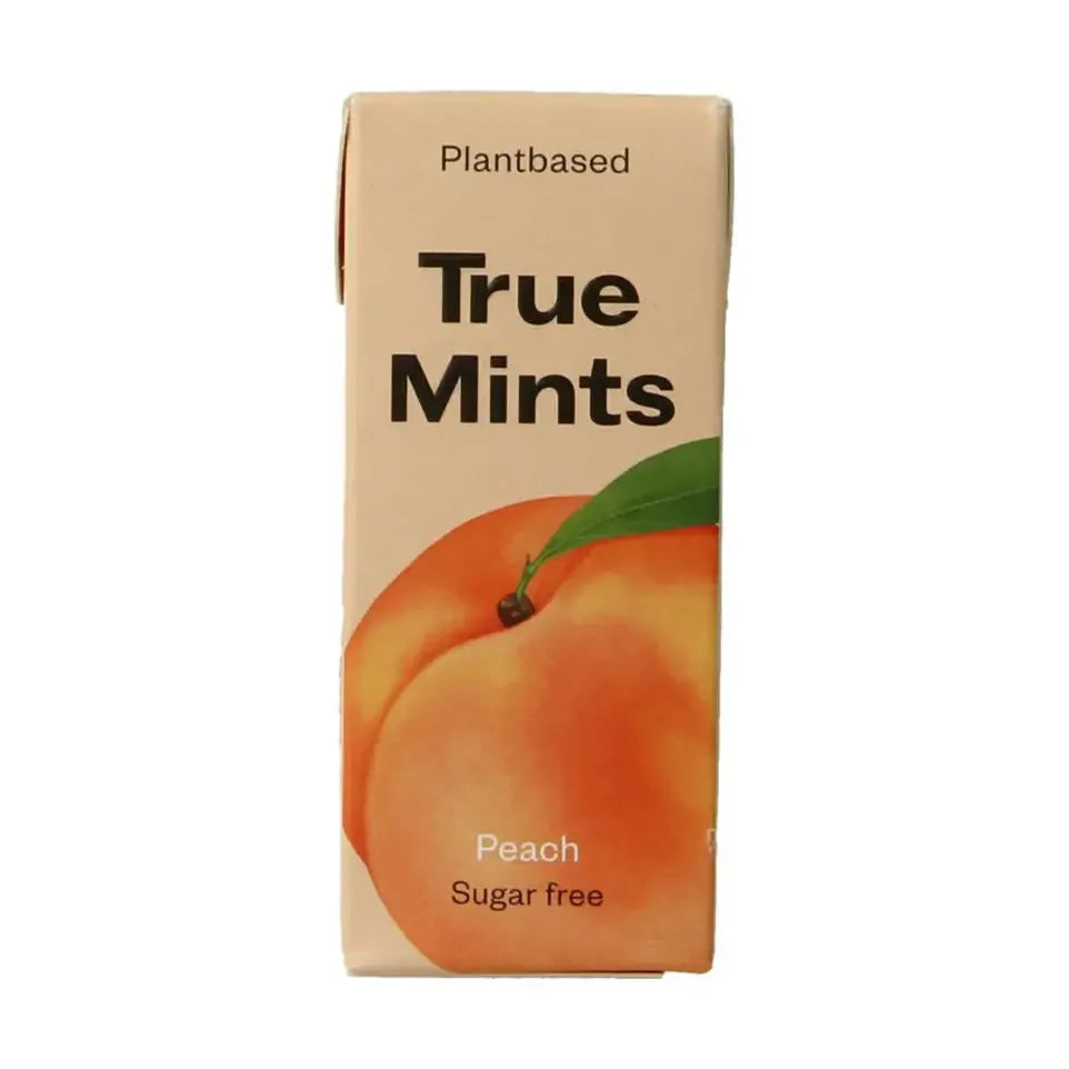 True Mints Peach suikervrij 13 gram