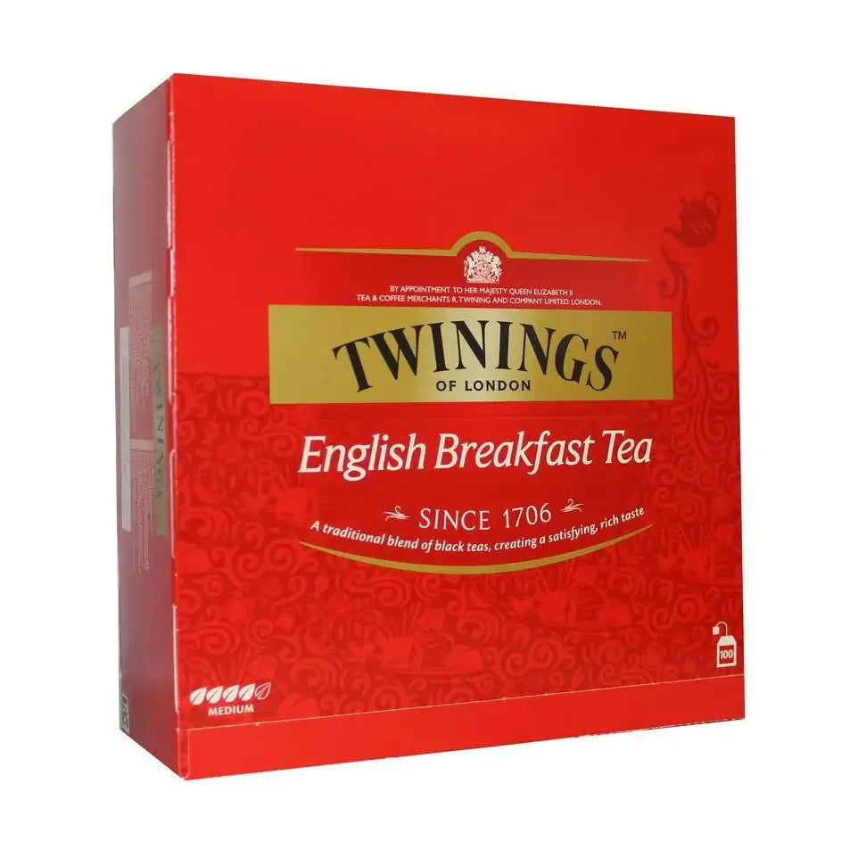 Twinings English breakfast envelop 100 stuks