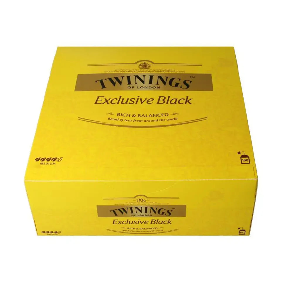 Twinings Exclusive black tea envelop 100 stuks