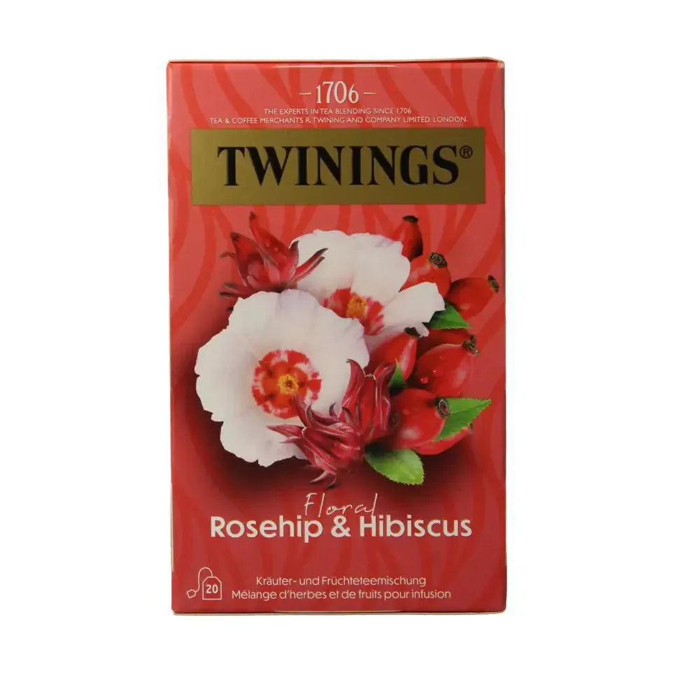 Twinings infusions rosehip 20 stuks