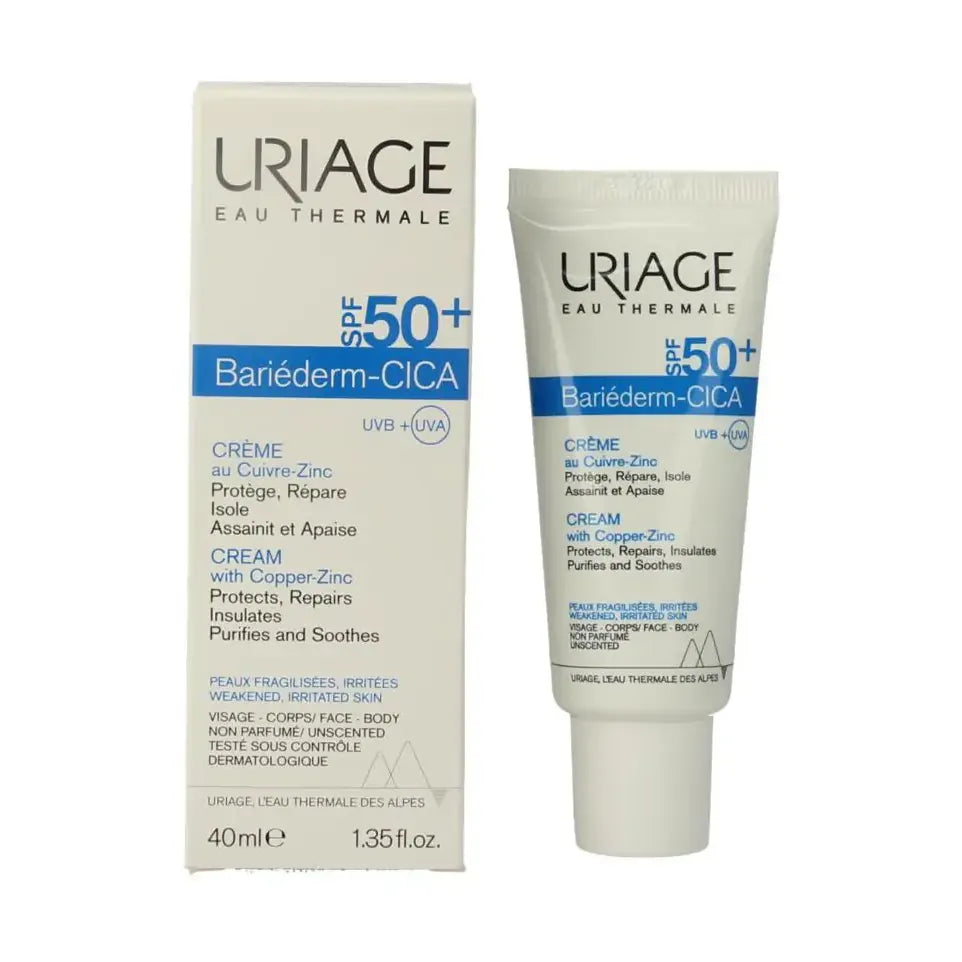 Uriage Bariederm cica creme SPF50 40 ml