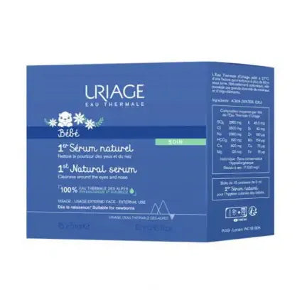 Uriage Bebe 1er serum naturel unidose 15 ml