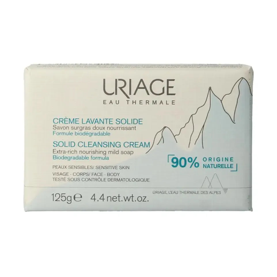 Uriage Thermaal water creme lavante solide 125 gram