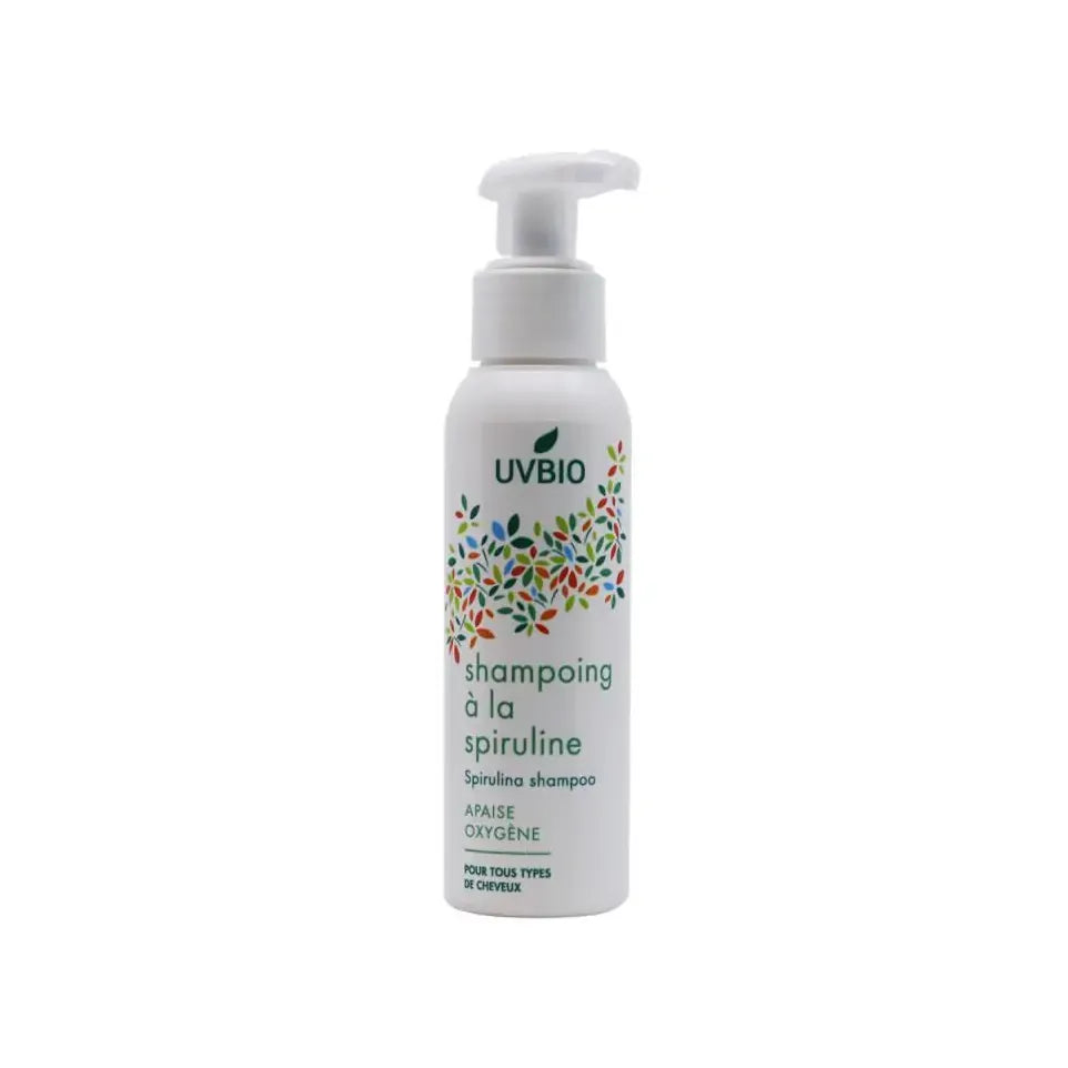 Uvbio Spirulina shampoo (all hair types) Bio 100 ml