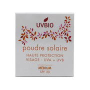 Uvbio Sun powder (medium) SPF 30 Bio 10 gram