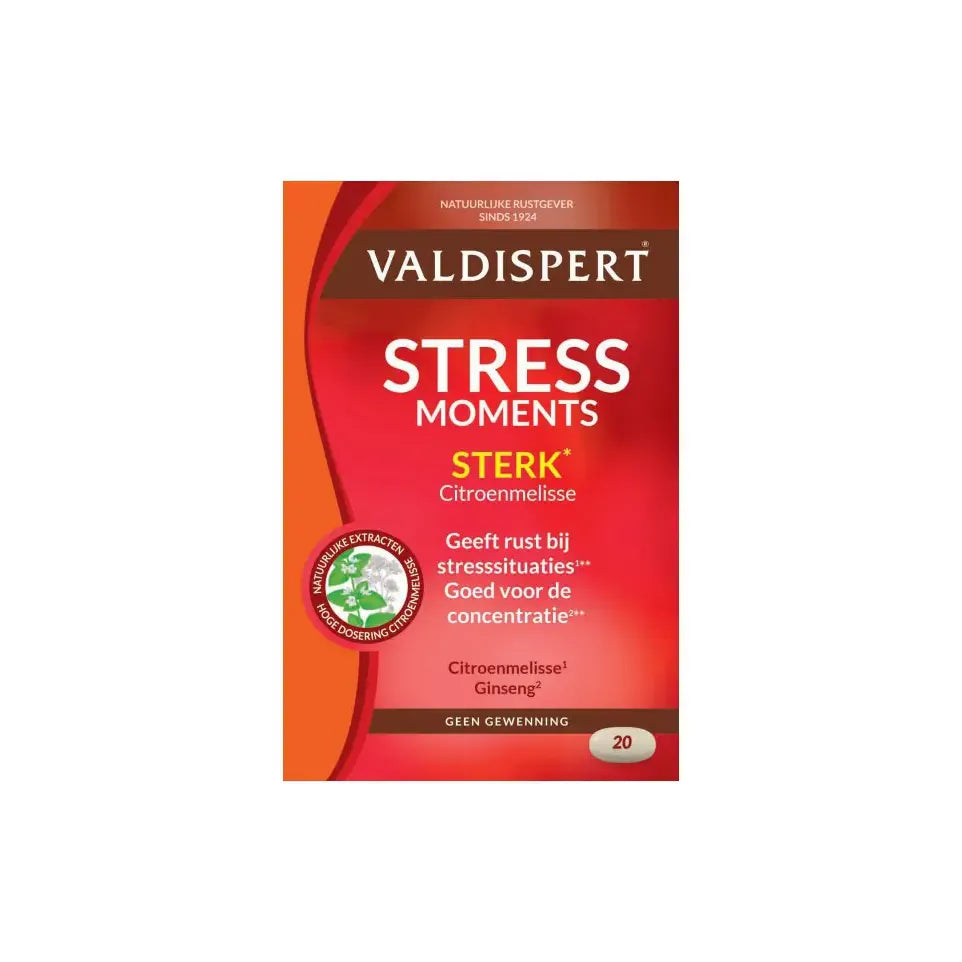 Valdispert Stress moments extra sterk 20 tabletten