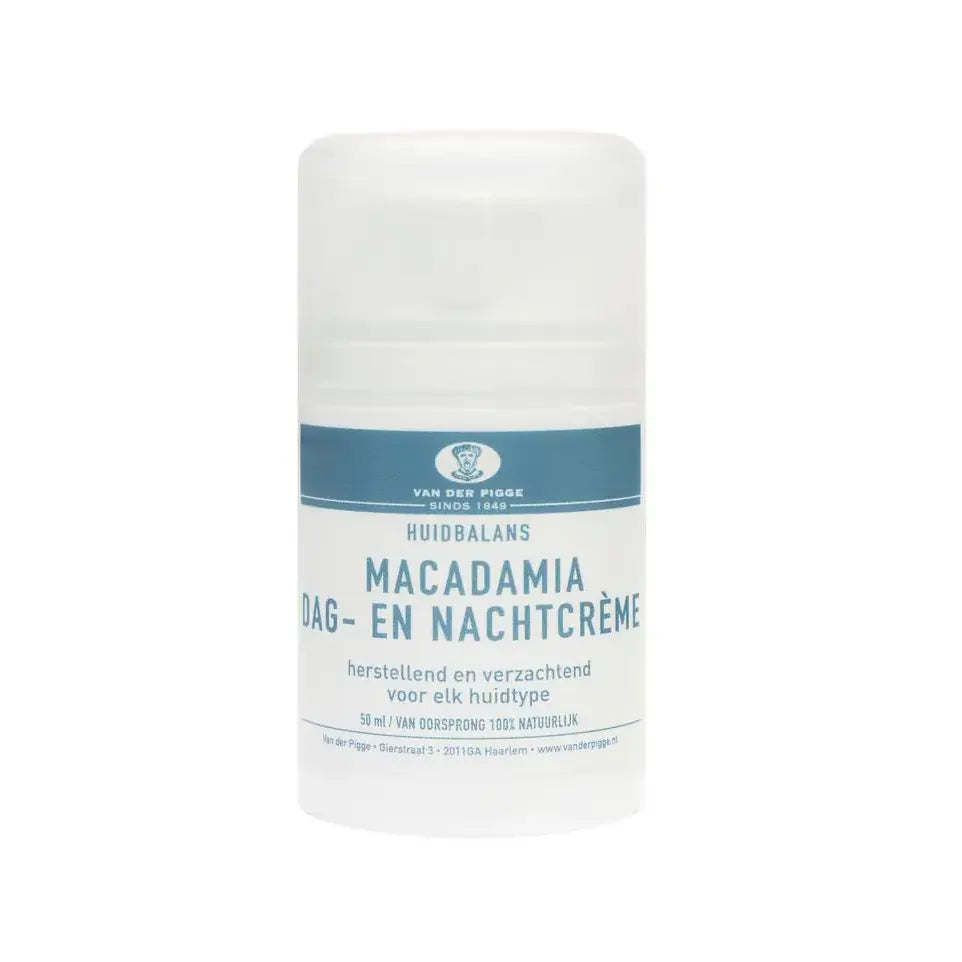 Van der Pigge Huidbalans dag en nachtcreme macadamia 50 ml