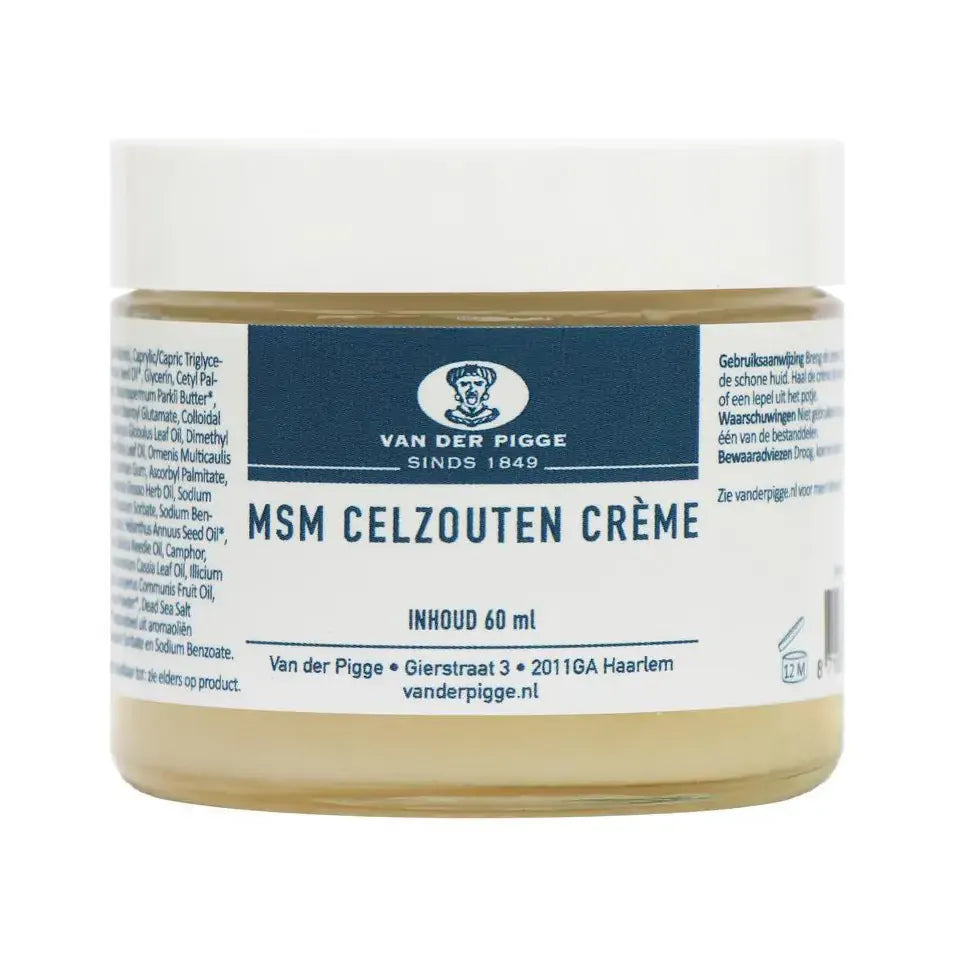 Van der Pigge MSM Celzoutencreme 60 ml