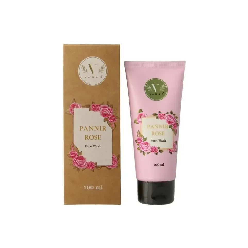 Vanan Pannir rose face wash 100 ml