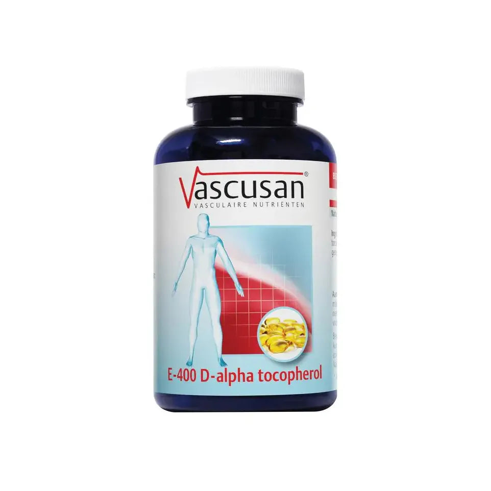 Vascusan E-400 Alpha tocopherol 120 softgels