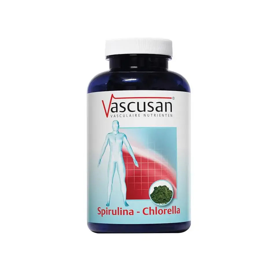 Vascusan Spirulina chlorella 500 tabletten