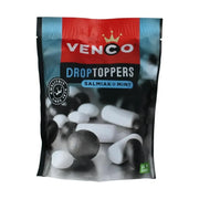 Venco droptoppers salmiak mint 225 gram