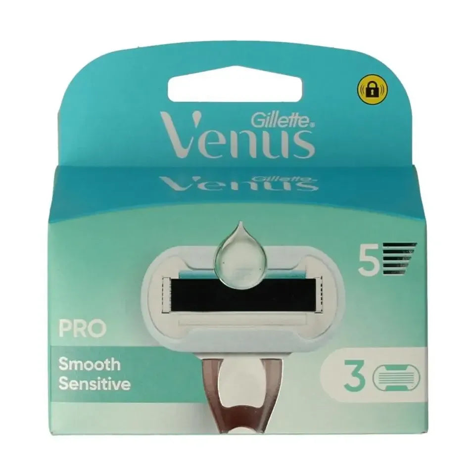 Venus deluxe smooth sensitive blades 3 stuks