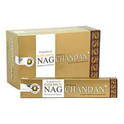 Vijayshree Wierook golden nag chandan stokjes 14 stuks