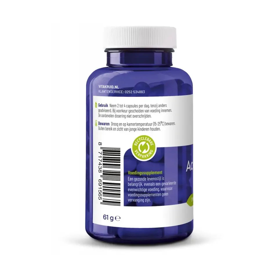 Vitakruid Acetyl-l-carnitine 500 mg 90 vcaps