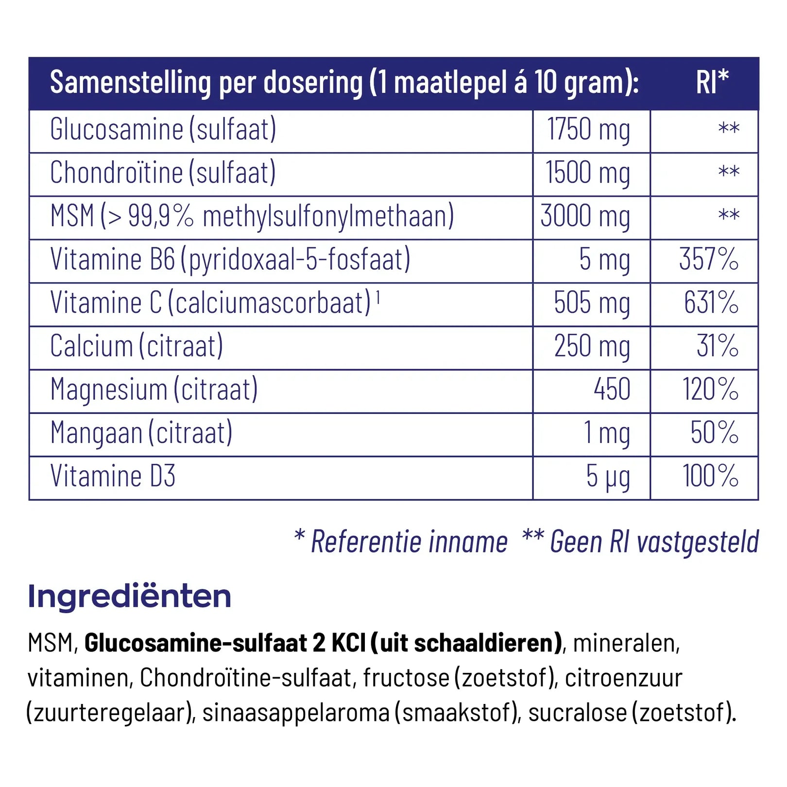 Vitakruid Atrimove poeder 440 gram