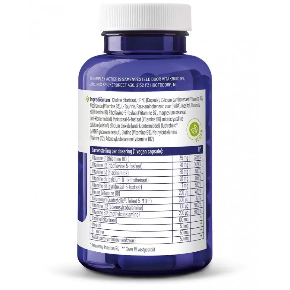 Vitakruid B-Complex actief 90 vcaps
