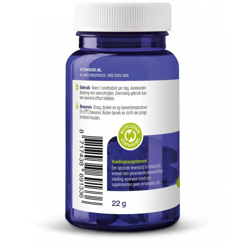 Vitakruid B12 1000 mcg methylcobalamine 90 tabletten (afbeelding 2)