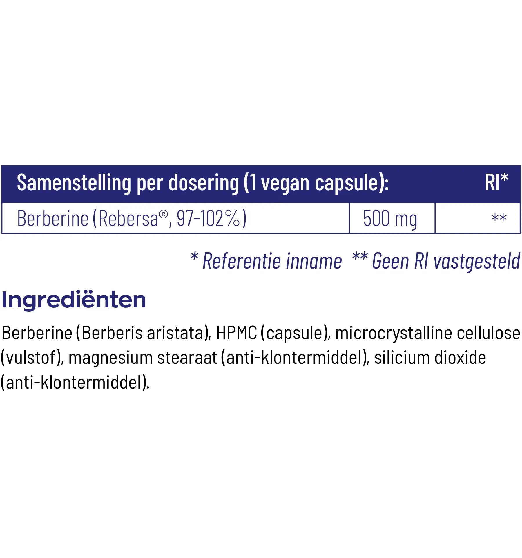 Vitakruid Berberine 60 vcaps (afbeelding 4)