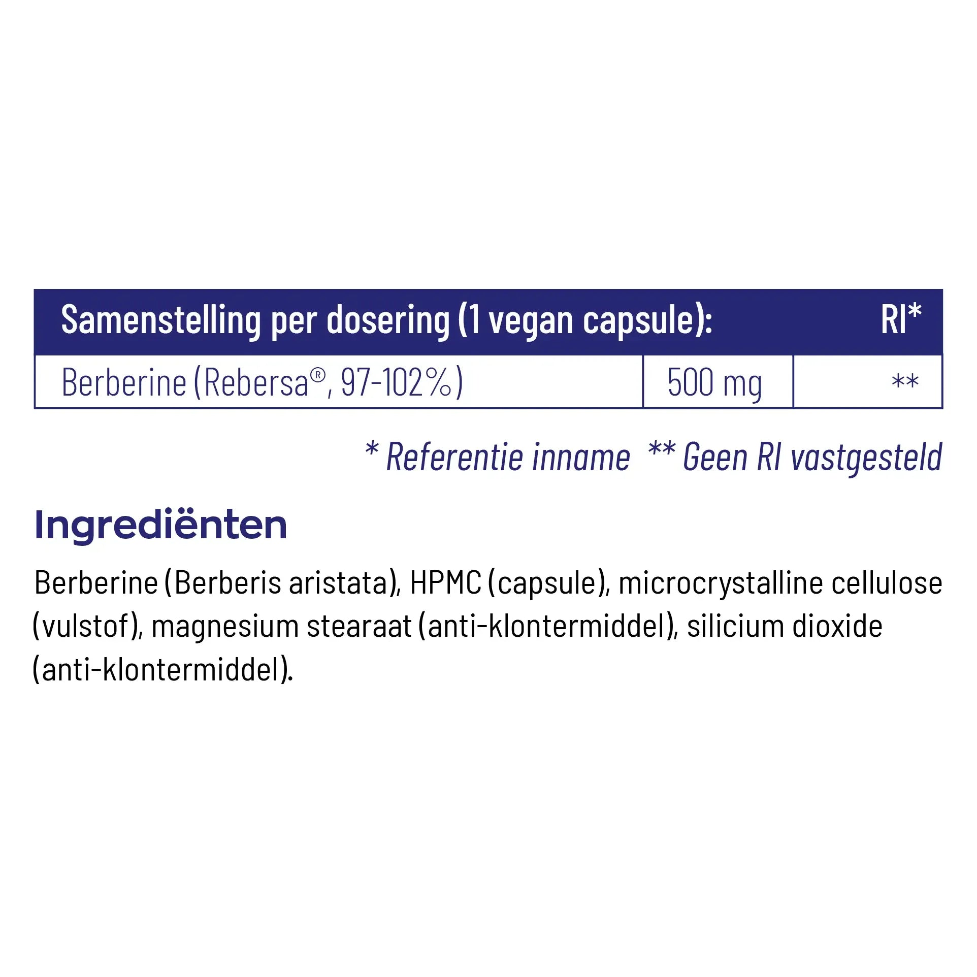Vitakruid Berberine 60 vcaps (afbeelding 4)