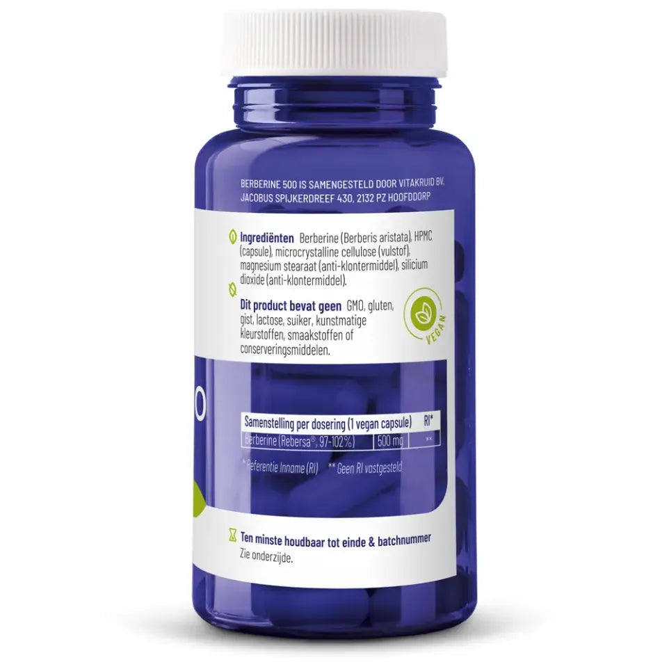 Vitakruid Berberine 60 vcaps (afbeelding 3)