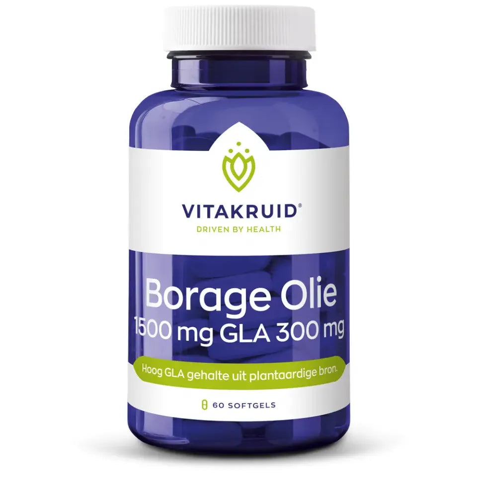 Vitakruid Borage Olie 60 softgels