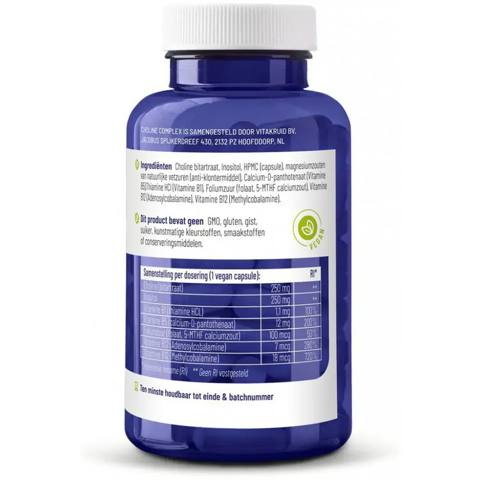 Vitakruid Choline Complex 90 vcaps