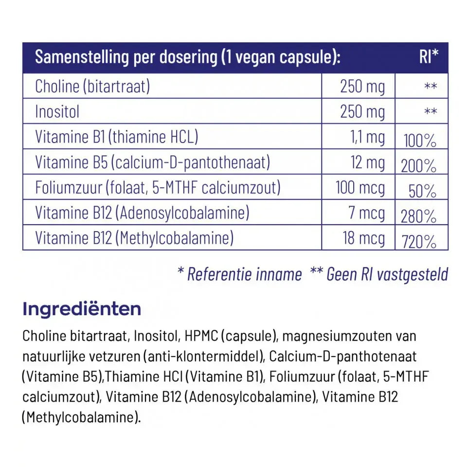 Vitakruid Choline Complex 90 vcaps