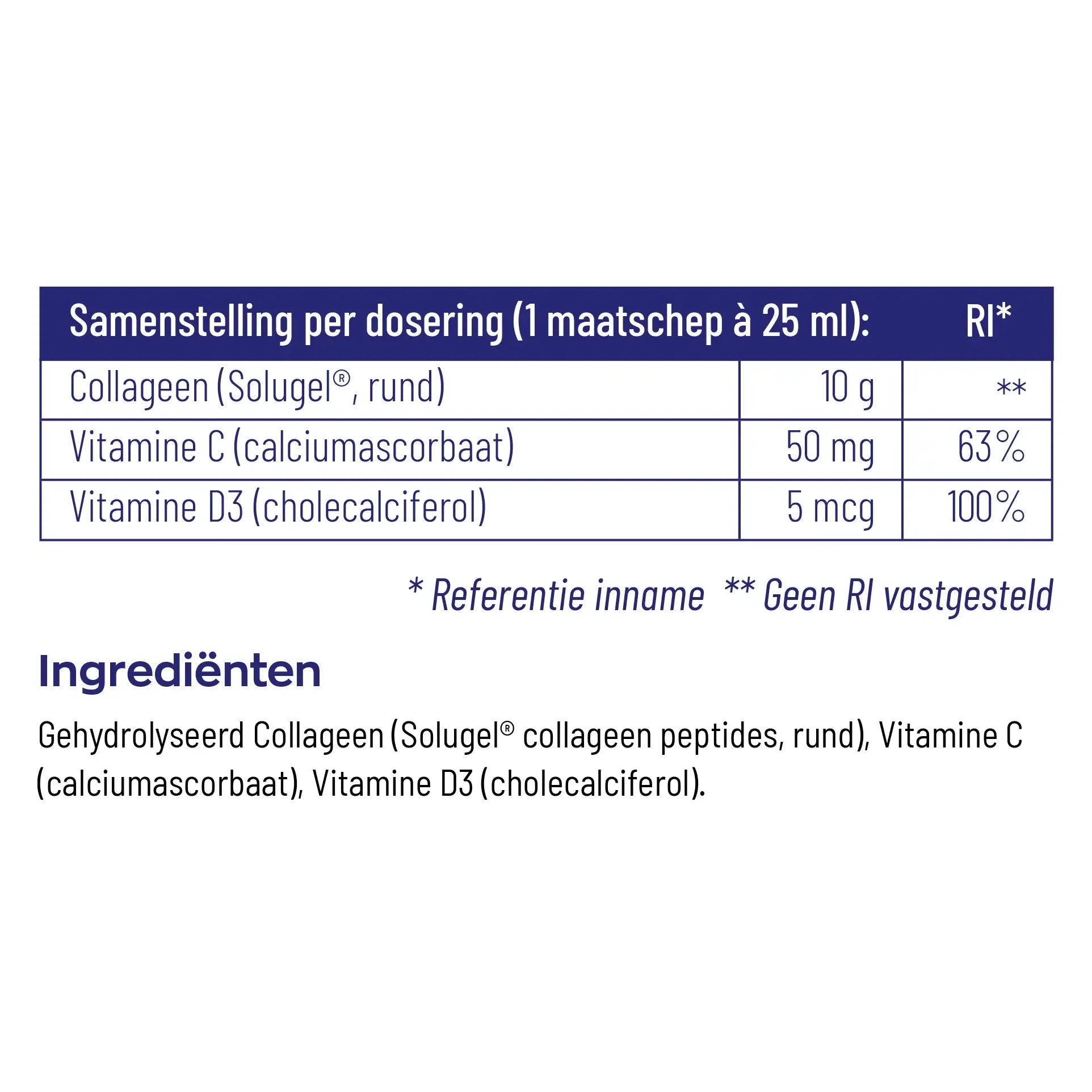 Vitakruid Collageen Solugel Poeder 250 gram