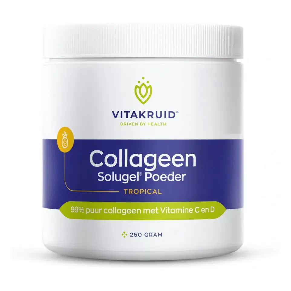 Vitakruid Collageen Solugel Tropical met vitamine C en D