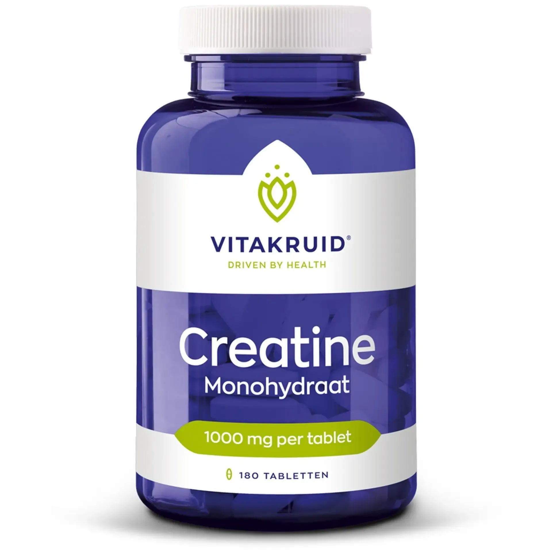 Vitakruid Creatine monohydraat 1000 mg 180 tabletten (afbeelding 1)