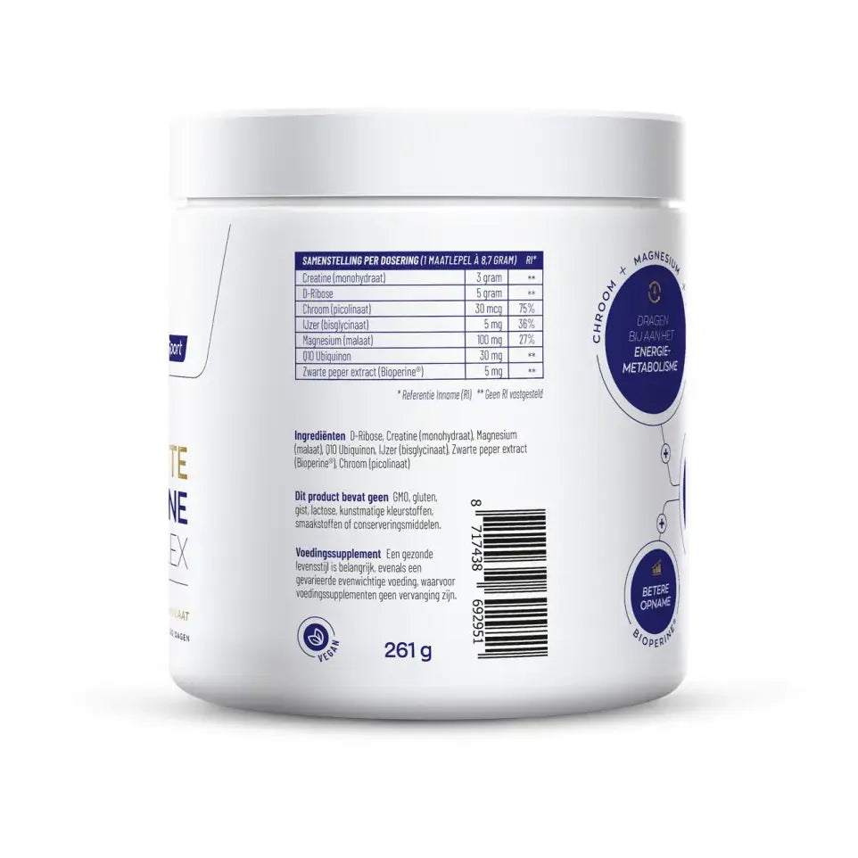 Vitakruid Elite Creatine Monohydraat 261 gram