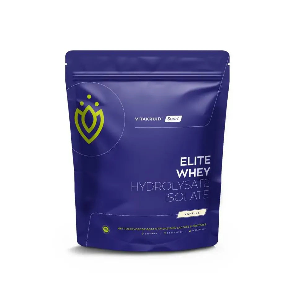 Vitakruid Elite whey Protein Vanille 990 gram