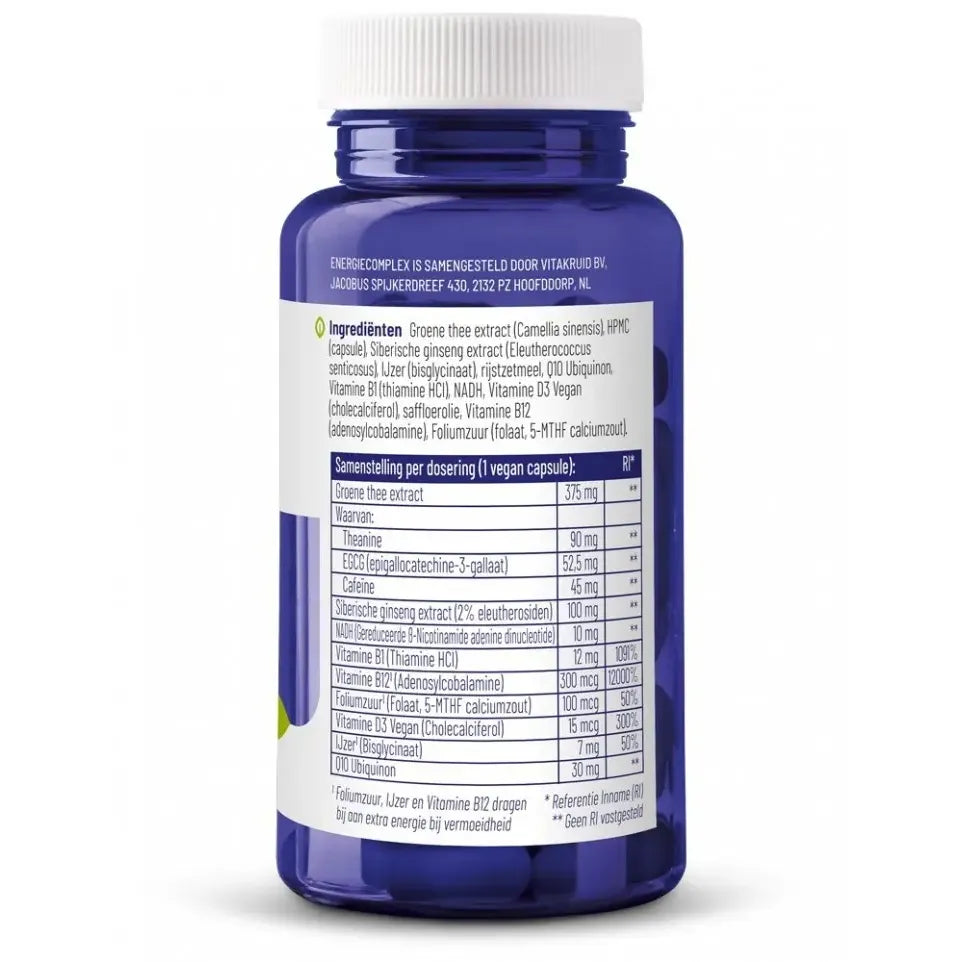 Vitakruid EnergieComplex 60 vcaps