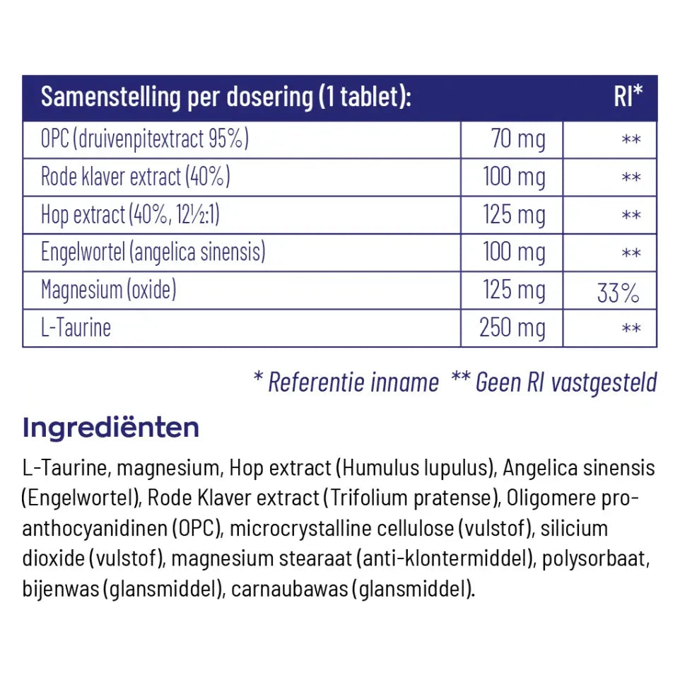 Vitakruid Feminosan 90 tabletten (afbeelding 4)