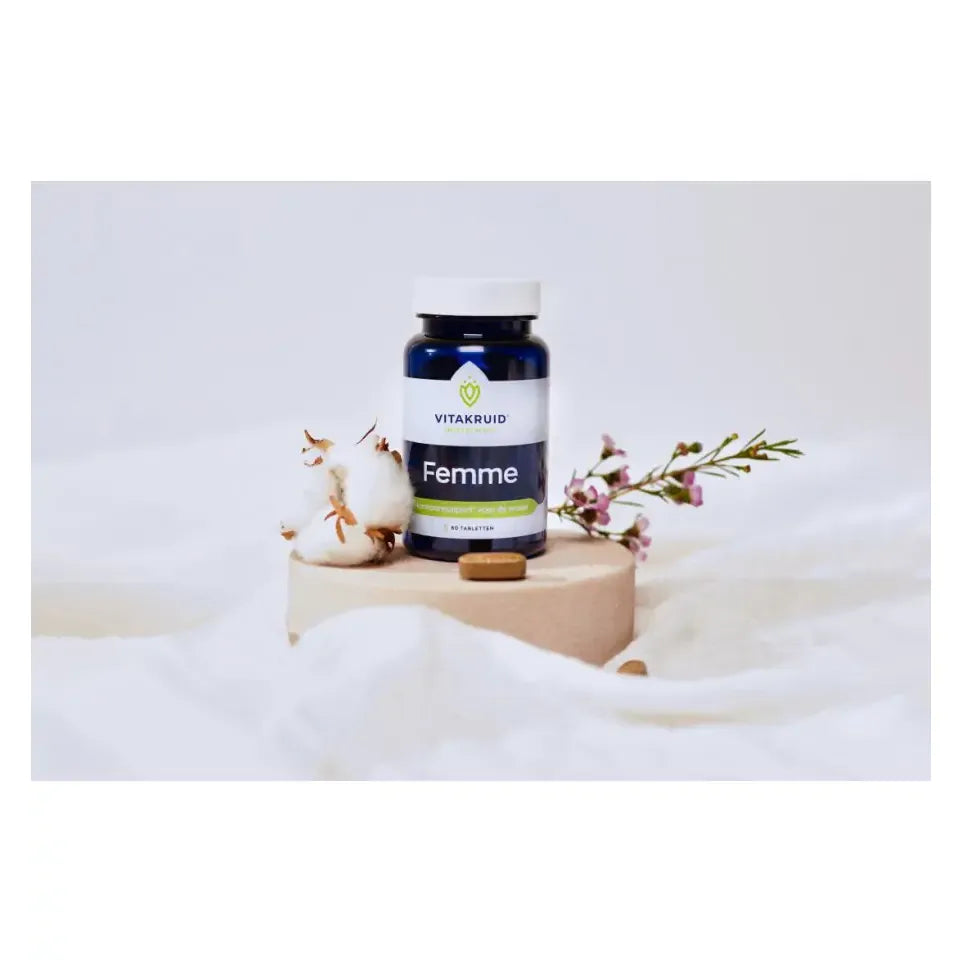 Vitakruid Femme Hormoonsupport voor de vrouw 60 tabletten kopen (afbeelding 5)