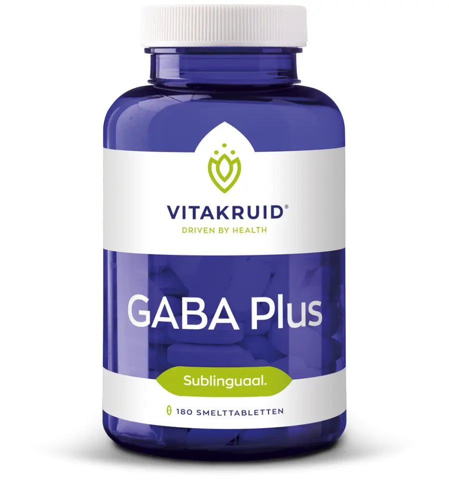 Vitakruid Gaba Plus 180 zuigtabletten