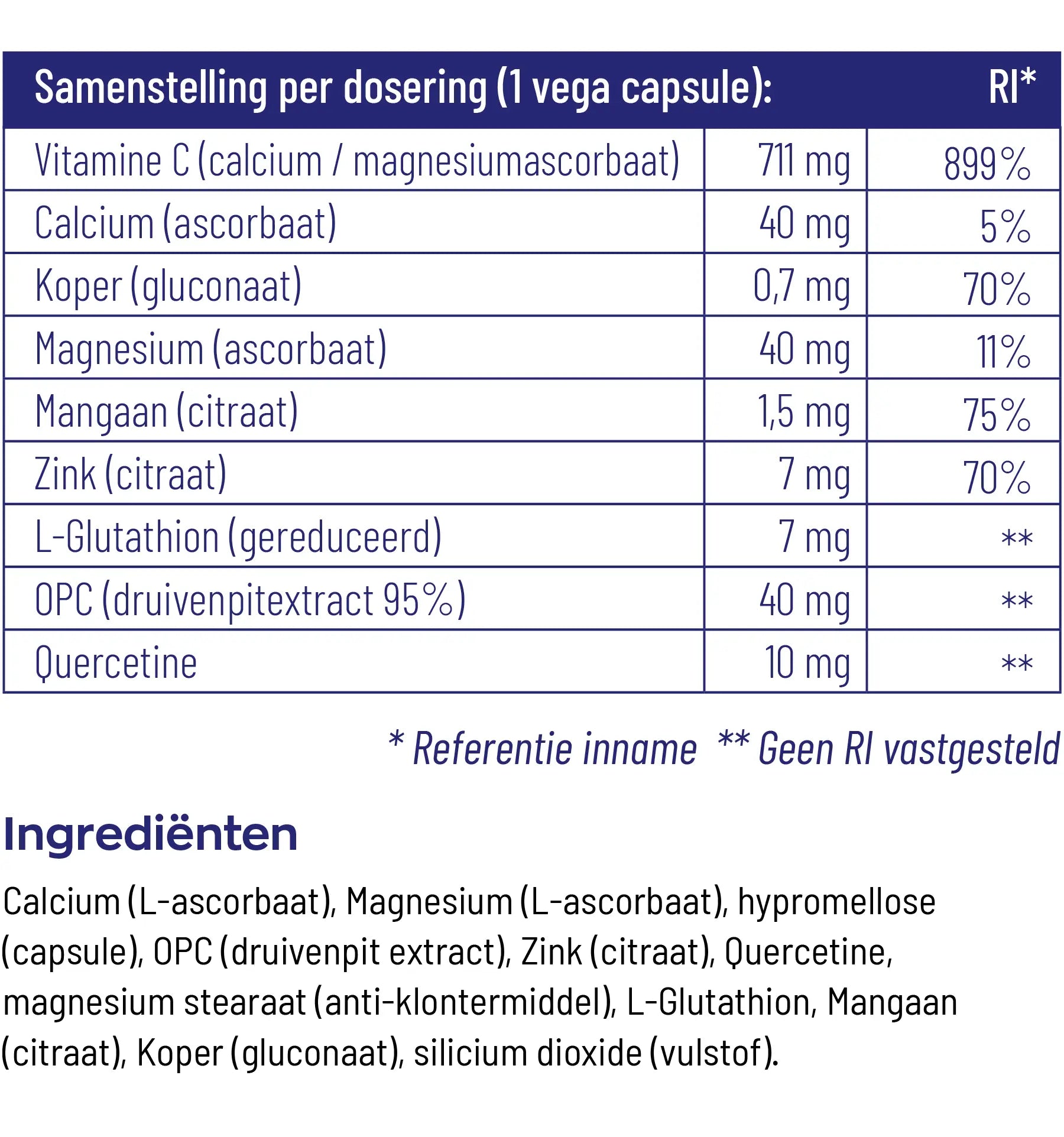 Vitakruid Gebufferde Vitamine C 90 vcaps (afbeelding 4)
