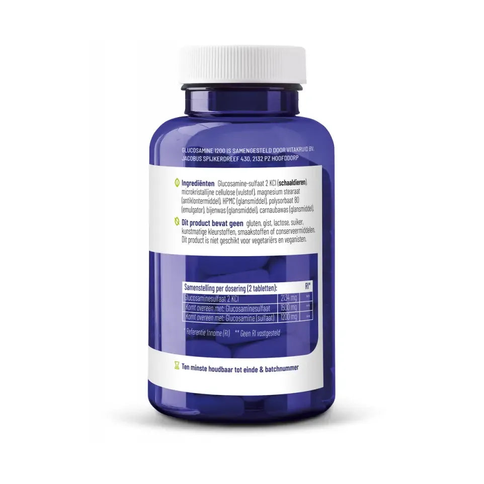 Vitakruid Glucosamine 1200 120 tabletten