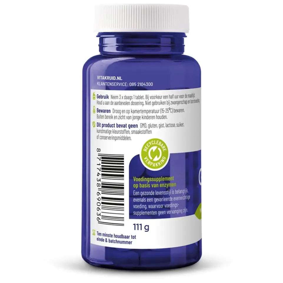 Vitakruid Glutazyme 90 tabletten (afbeelding 2)