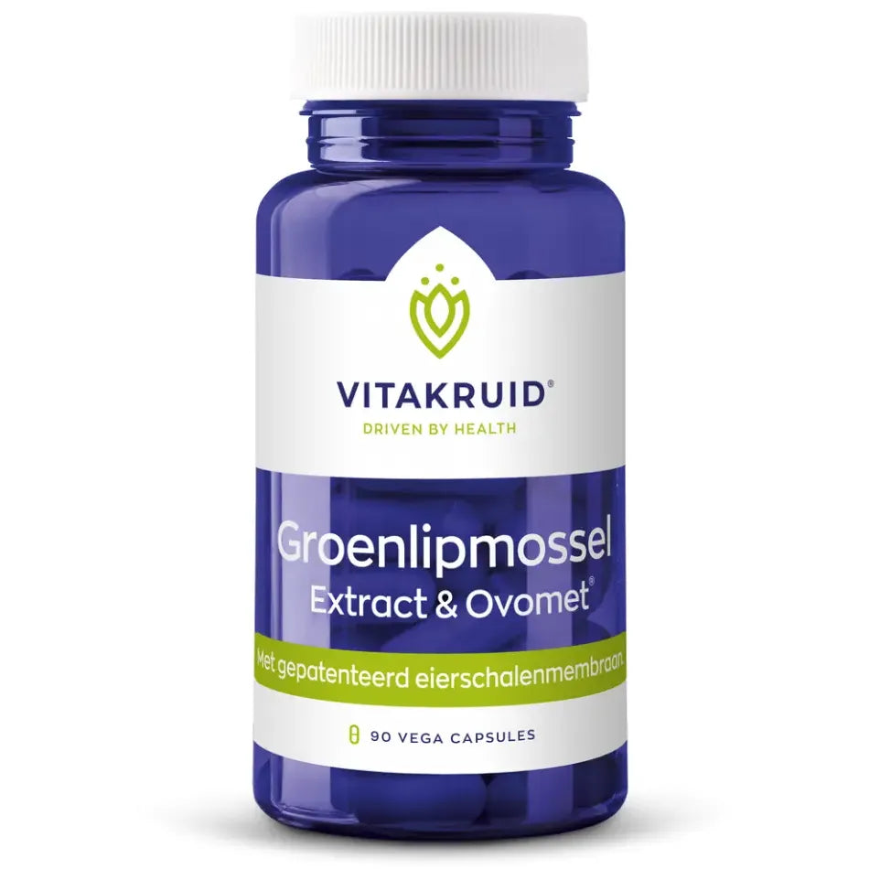 Vitakruid Groenlipmossel extract & Ovomet 90 vcaps