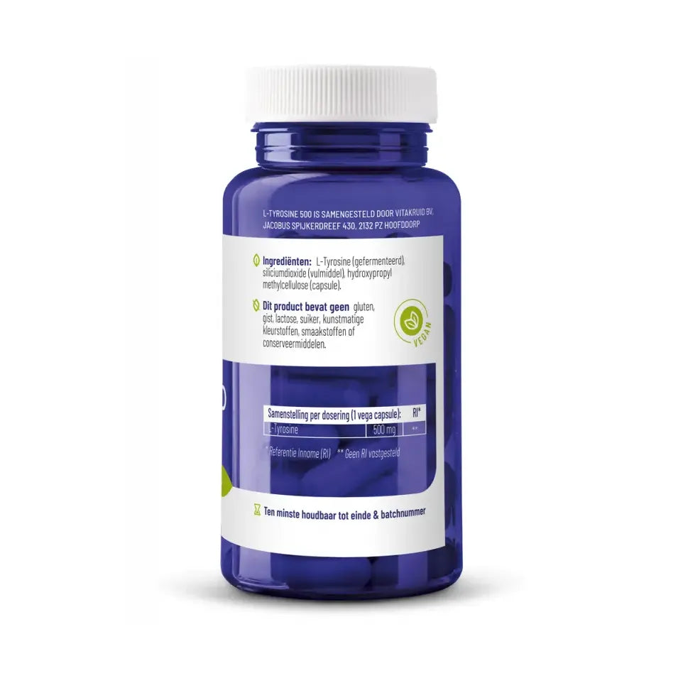 Vitakruid L-Tyrosine 500 60 vcaps
