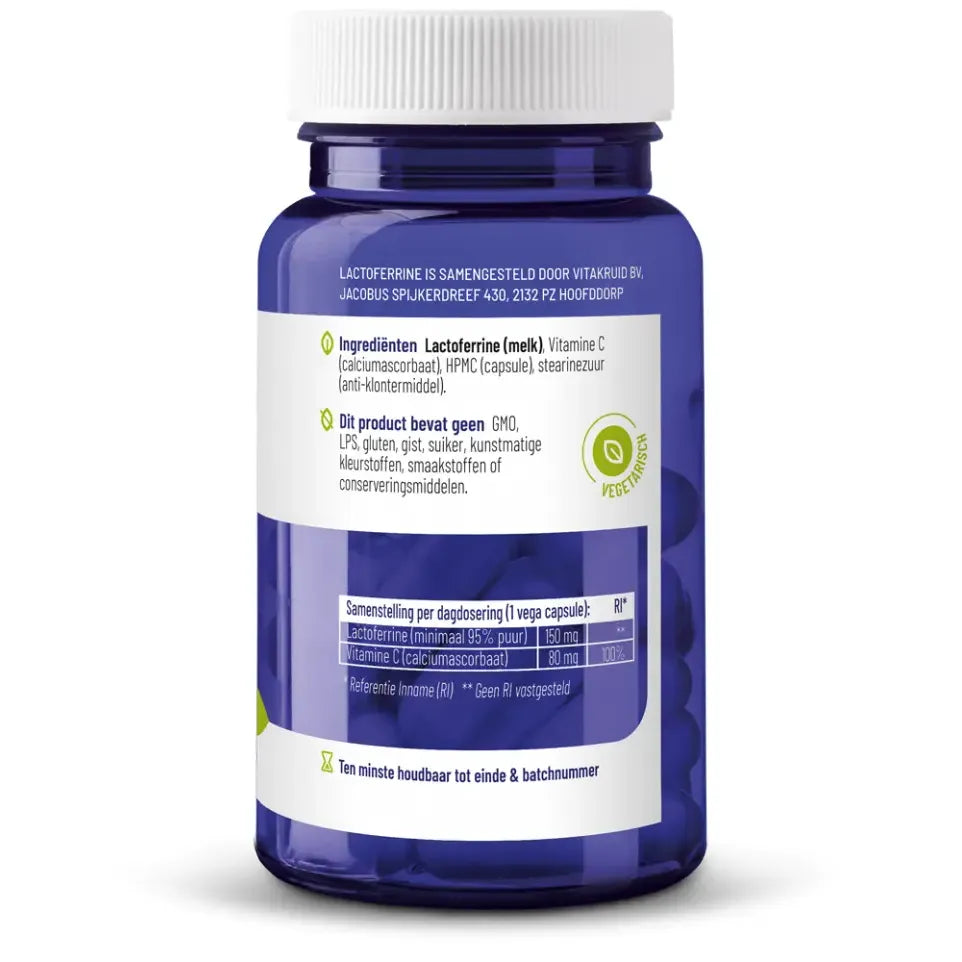 Vitakruid lactoferrine 150 mg 60 vcaps