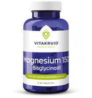 Vitakruid Magnesium 150 bisglycinaat 90 tabletten (afbeelding 1)